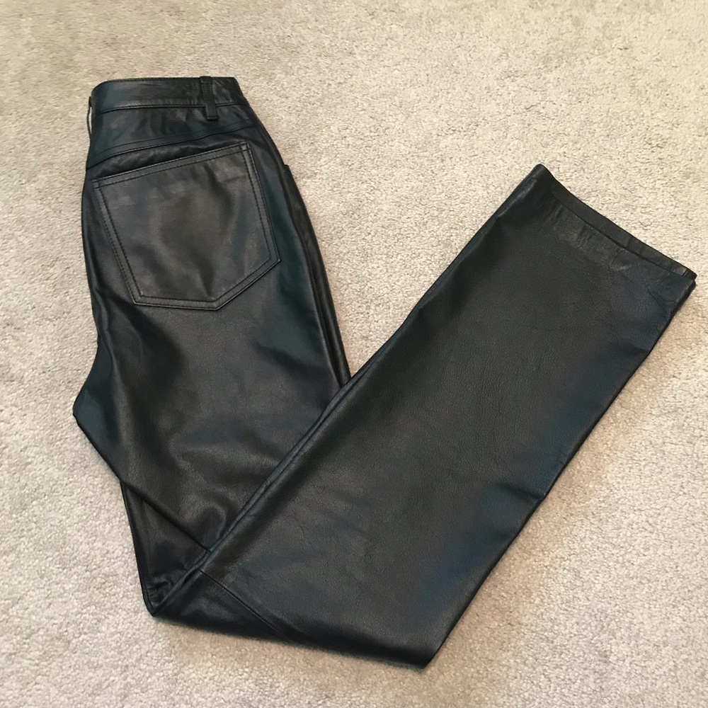 Copper Key BLACK LEATHER PANTS